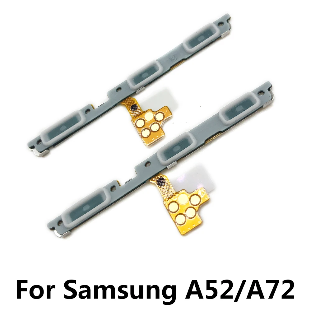 NEW Power Switch On/Off Button Volume Key Button For Samsung A02 A02S A32 A52 A72 A03s A03 Core A13 A22 A33 A53 A73 4G 5G