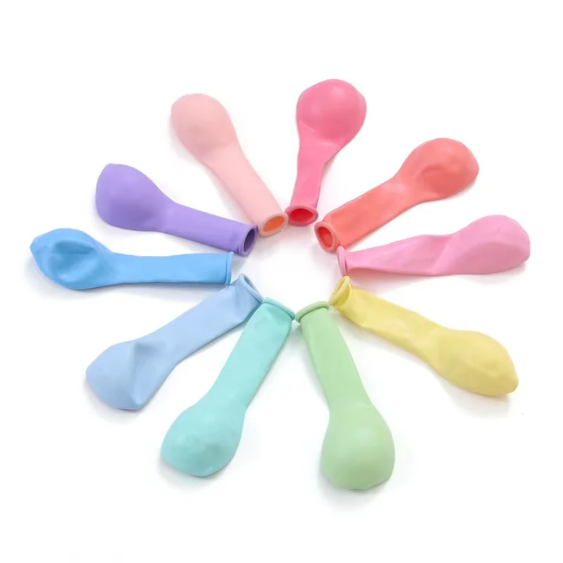 

50pcs5inch single layer macaron latex balloon wedding party birthday party children's holiday decoration