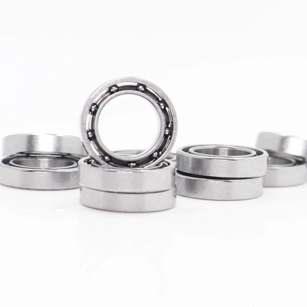 MR117 Bearing ABEC-1 (10PCS) 7*11*2.5 mm Miniature MR117 - Open Ball Bearings L-1170