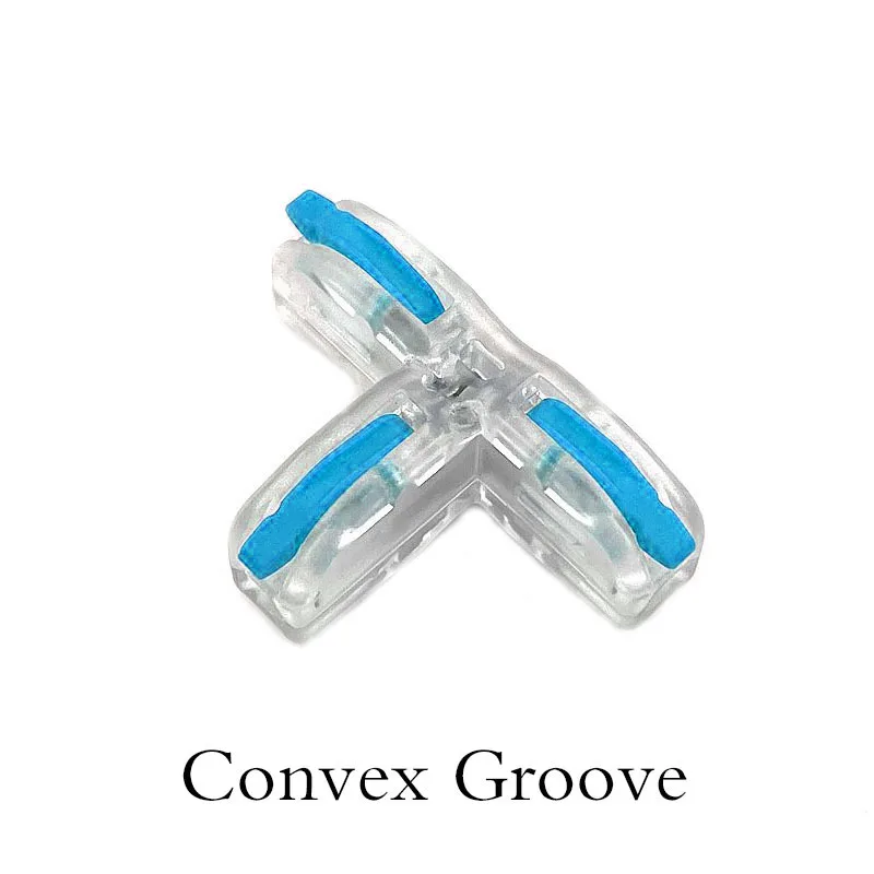 T11 Wire Connector Electrical Mini Fast Wire Splitter Universal Wiring Cable Terminal Block Conductor LED Strip Quick Conectors