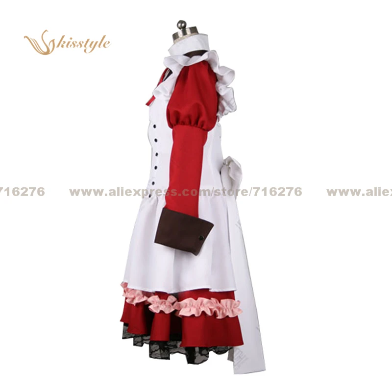 Kisstyle Fashion Mashiroiro Symphony Angelina Nanatsu Sewell Uniform COS Clothing Cosplay Costume,Customized Accepted