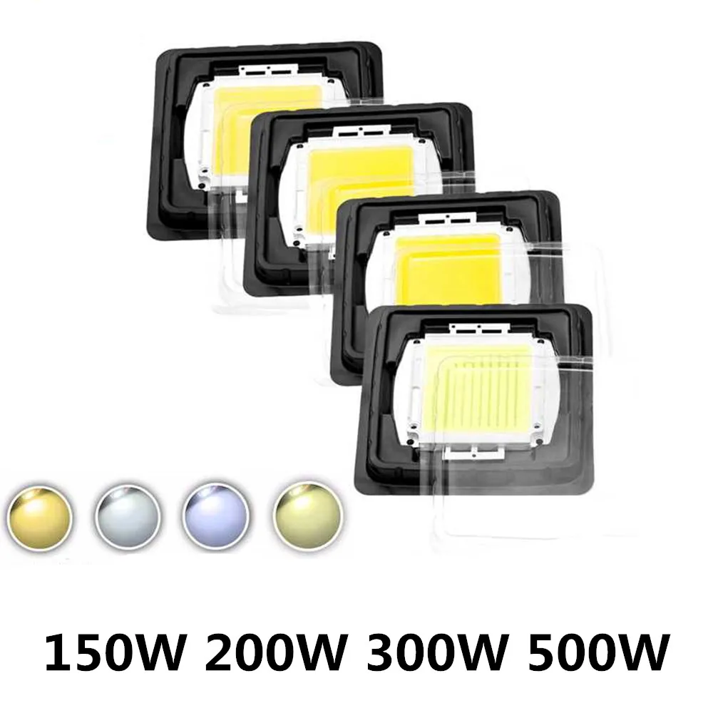 1pcs  150W 200W 300W 500W High Power LED SMD COB Bulb Chip Natural Cool Warm White 150 200 300 500 W Watt for Outdoor Light