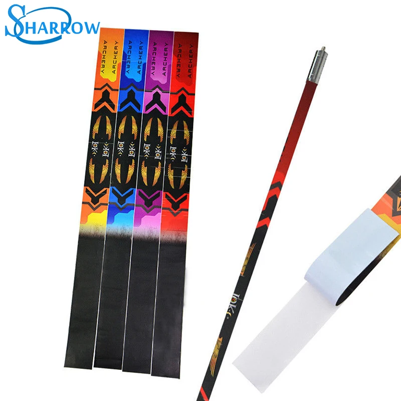 Archery Sticker Balance Rod Sticker Wraps Bar DIY Decoration Accessories Universal Size For Recurve Compound Bow Accessories