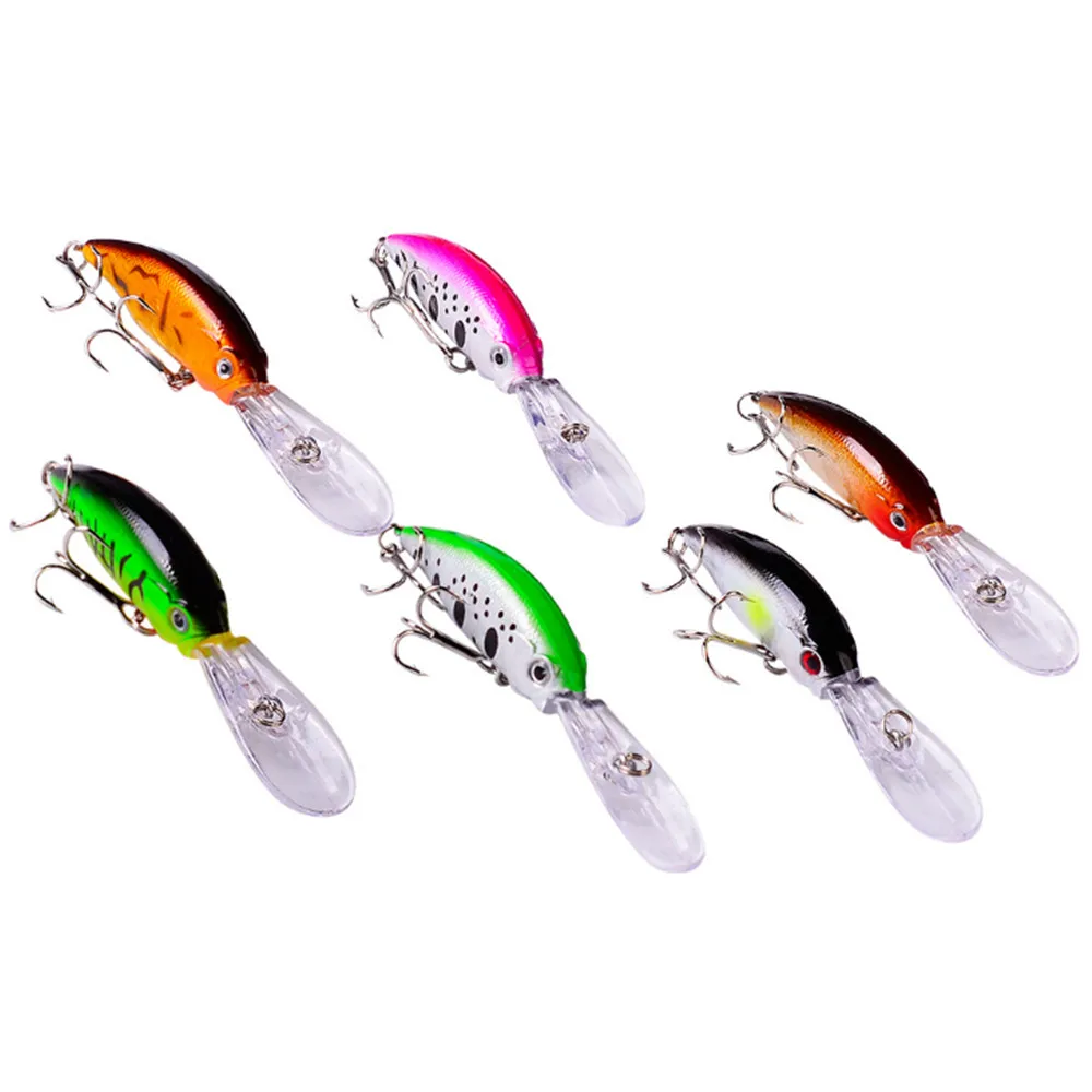 1PCS 8g/10cm Minnow Fishing Lure Floating Wobbler Plastic Hard Bait  Crankbait 3D Eyes Trolling Carp Pike Bass Pesca Tackle