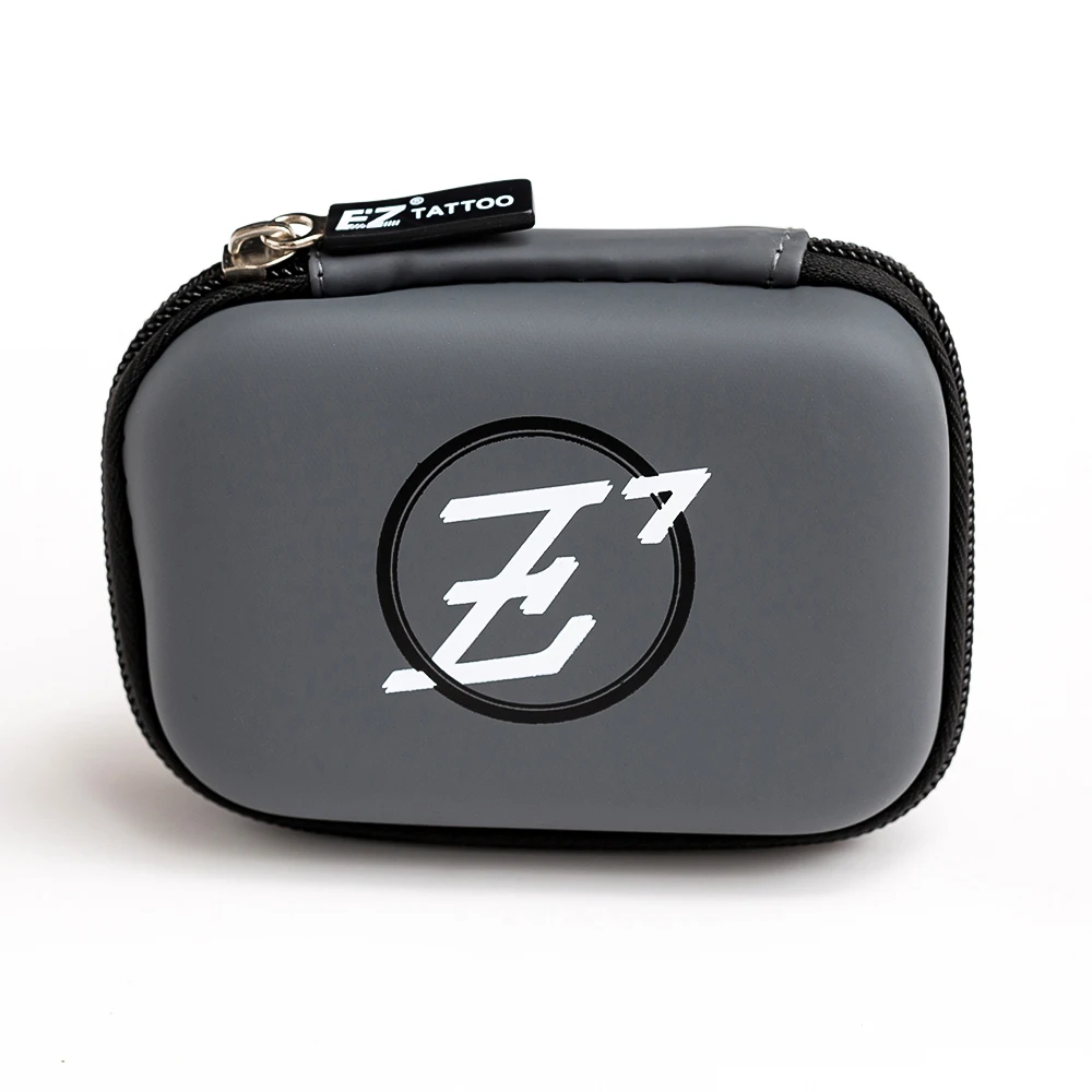 EZ Tattoo Mini Travel Case Rectangle Shaped Portable Protection Hard Case EZ Logo Zipper for Tattoo Equipment & Accessories