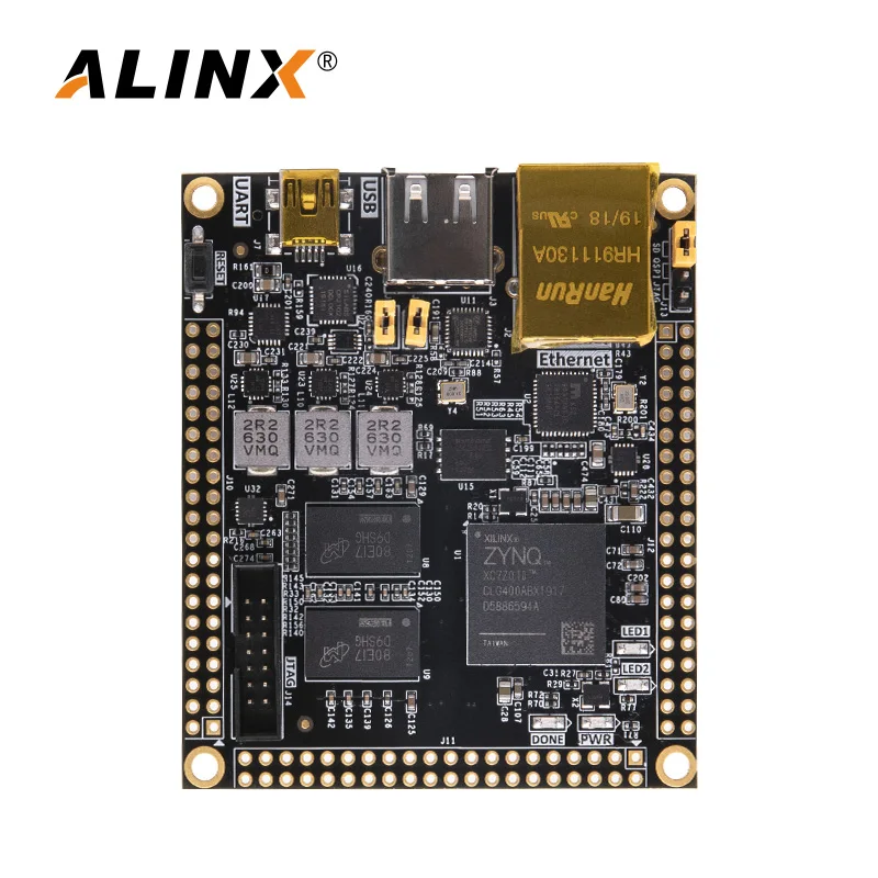 ALINX XILINX FPGA Core Board สีดำทอง Development Board ZYNQ แขน7010 7020เกรดอุตสาหกรรม