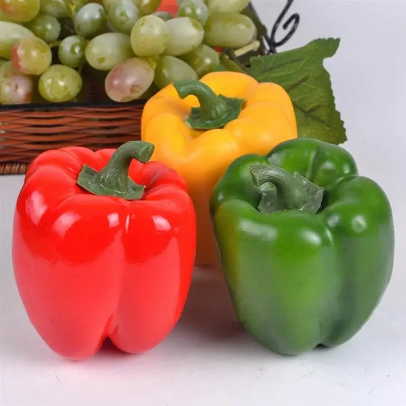 Creative Artificial Chili Foam Lifelike Realistic Faux Chili Fake Vegetables Photography Props Home Decoration Accessories