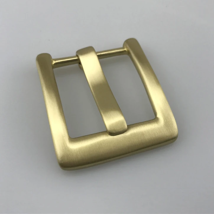 40mm Single wide Prong Square Belt Buckle brass solid replacement buckle Fits any belt 1 1/2\