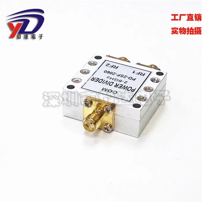 Divisore di potenza femmina SMA One Point Two Test Test AP combinatore a doppia frequenza a bassa attenuazione