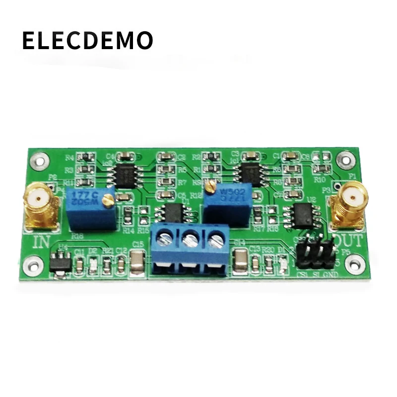 MCP41010 Precisie Programmeerbare Fase Shift Versterker 0-360 Graden Verstelbare Verstelbare Fase Shifter Circuit Module Board