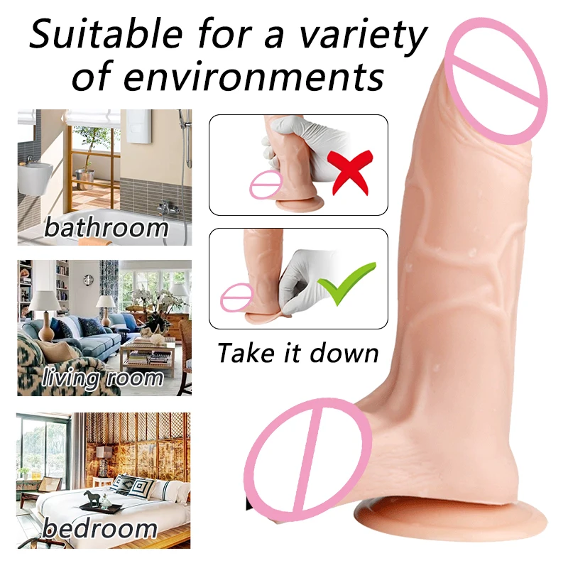 Inflatable Dildo Vaginal Expansion Massager Anal Dilator Inflatable Plug Strong Suction Cup Penis Female Masturbation Sex Toys