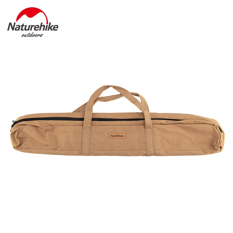 Naturehike Camping Tent Pole Storage Bag 16A Canvas Big Capacity Ultralight Sundry Hand Bag Resisting Wear Accessories Tool Bags