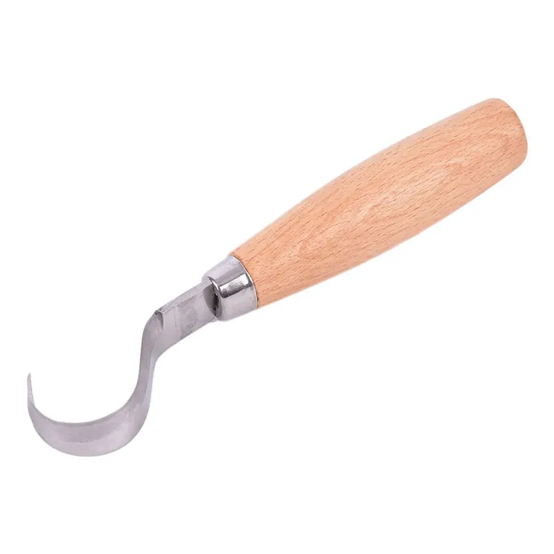 الفولاذ المقاوم للصدأ الخشب نحت القاطع الخشب نحتي DIY الخشب مقبض ملعقة هوك سكين ماكينة حفر على الخشب (ماكينة أويما) قطع خشبية الفن أداة للحرف اليدوية