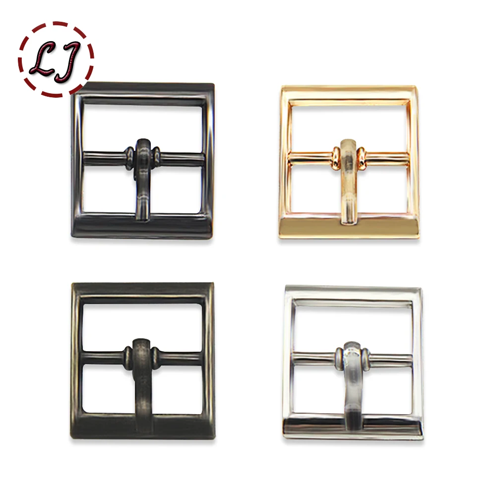 20pcs/lot 16mm silver bronze gold Square metal shoes bag Belt Buckles decoration DIY Accessory Sewing