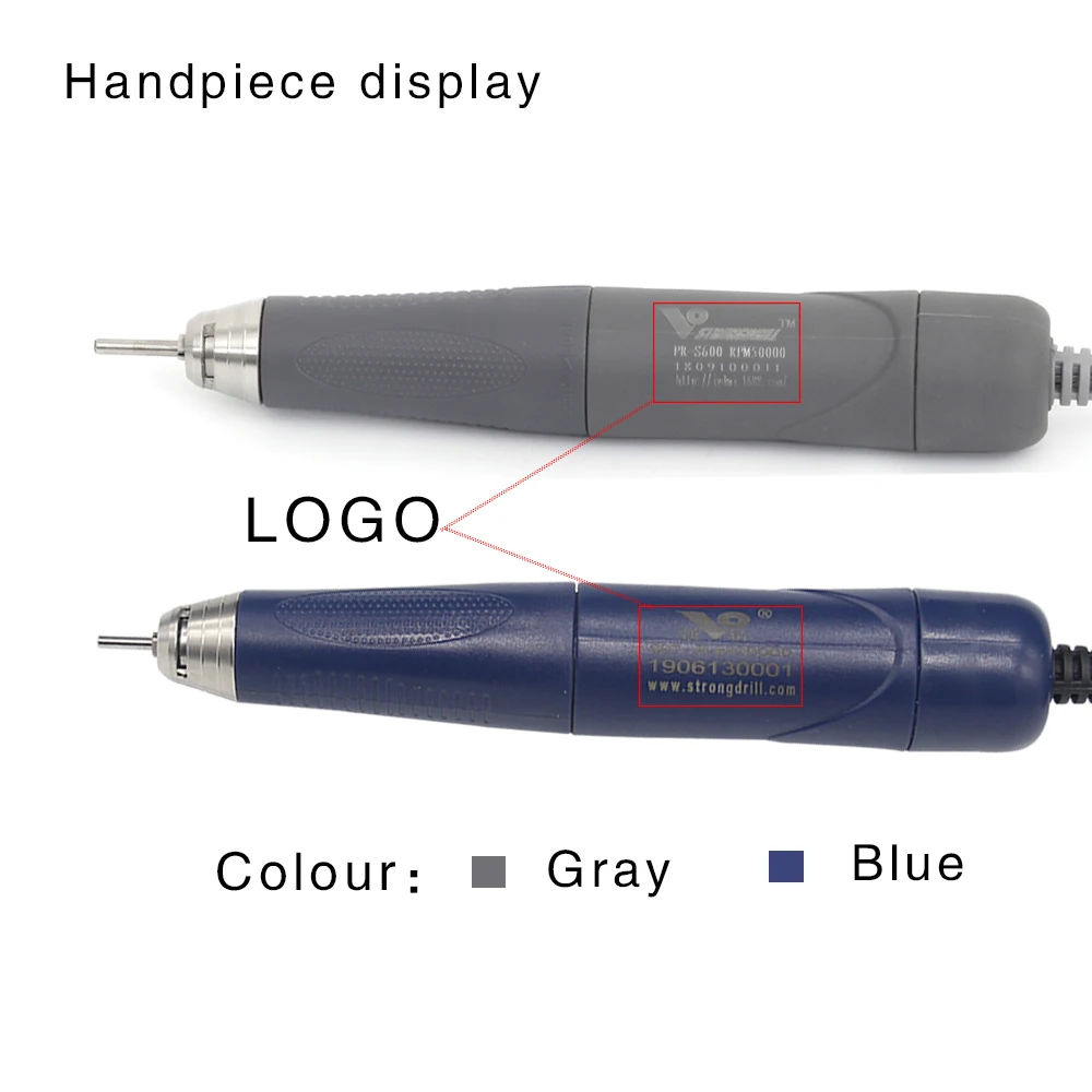 2020 good quality Dental Micromotor Brushless polishing machine Handpiece 50000 rpm for nails