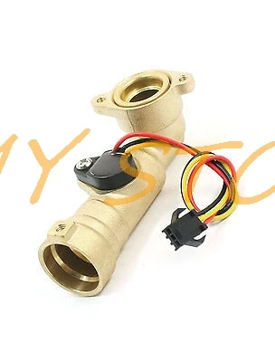 SEN-HW21RA DC3-18V DC5V G1/2 Bayonet Type Install 1-30L/min Hall Effect Water Flow Sensor Switch Flowmeter