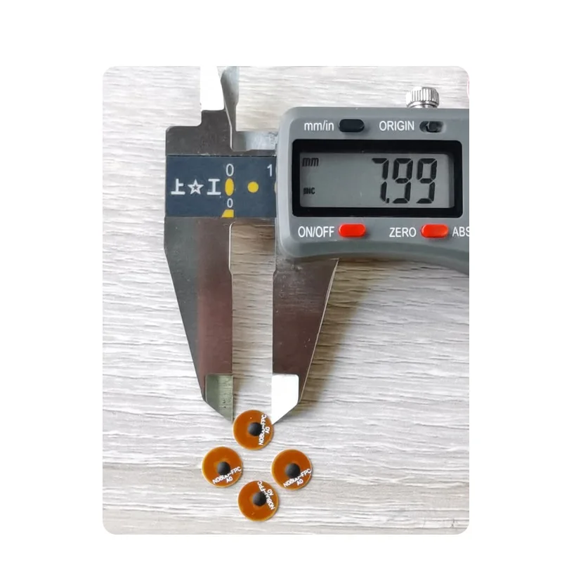 50Pcs 8MM Ntag213 칩 FPC 태그 미니 블루투스 페어링 RFID NFC 전자 태그 유연한 고주파 미니 자산 태그