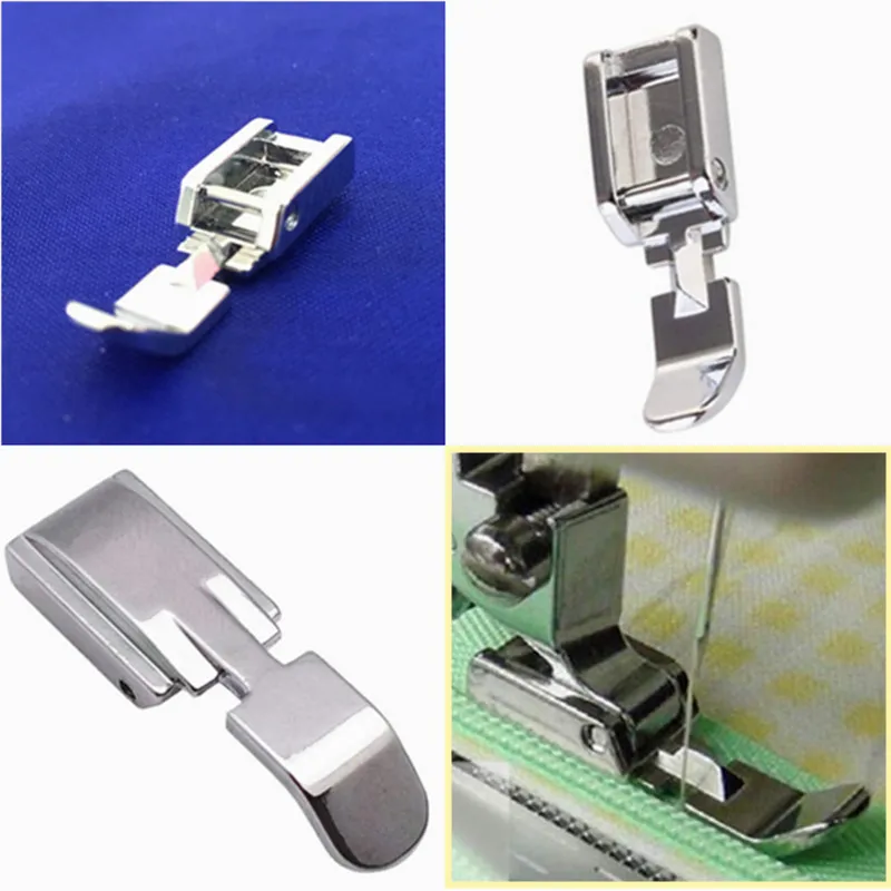 Zipper Sewing Machine Presser Foot for Low Shank Snap on Singer Brother Babylock Janome Kenmore Narrow Zipper Foot