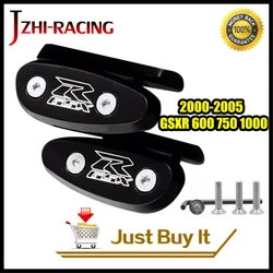 Motorcycle accessories CNC Aluminium GSXR600 GSXR750 Mirror Base Plates for Suzuki GSXR1000 2001-2005