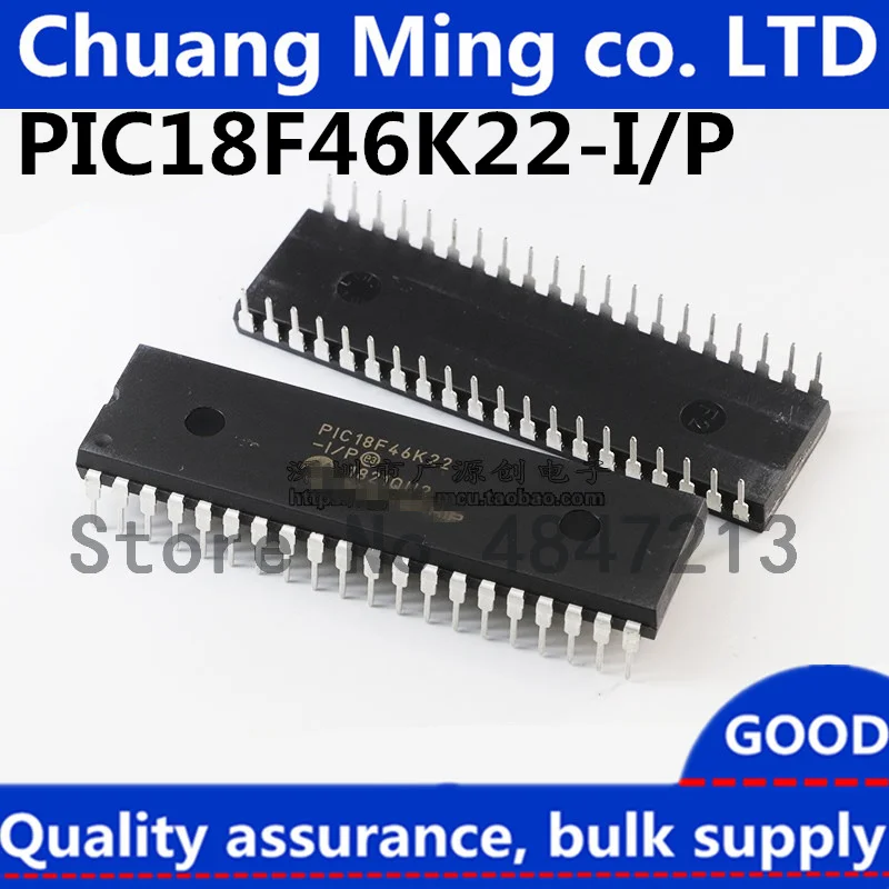 

Free Shipping 5pcs/lots PIC18F46K22-I/P PIC18F46K22 DIP-40 New original IC In stock!