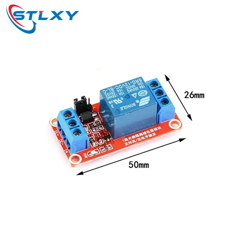 1 Channel 5V 12V 24v Relay Module Board Shield with Optocoupler Support High and Low Level Trigger for arduino