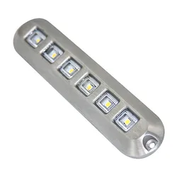 6W 12W 18W RGB RGBW Remote Control White 12VDC Marine Boatledunderwaterlight Submersible Yacht LED Boat Underwater Lights