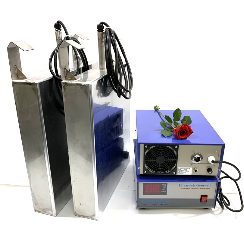 5000W Immersible Ultrasonic Transducer box For Cleaning Industrial Auto Parts