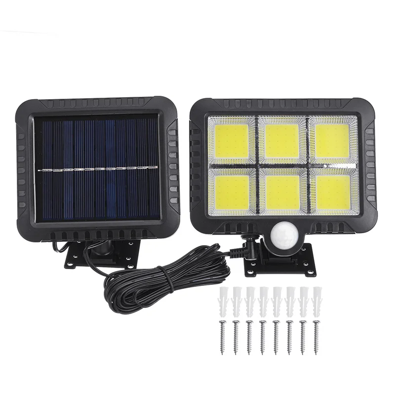 1 Set 50W Solar Lamp Outdoor Waterproof IP65 PIR Motion Sensor Solar Powered Garden Light Wall Lamp Infrared Sensor Light