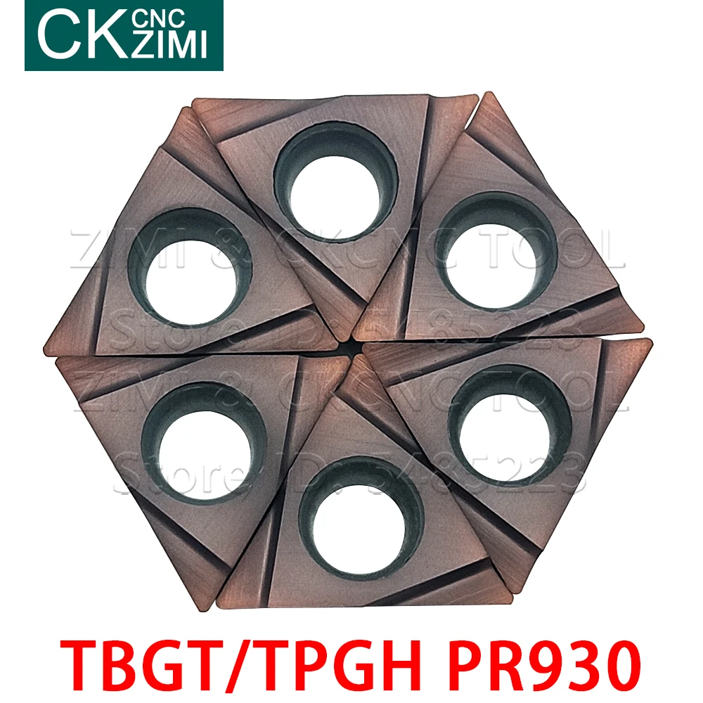 Inserts TBGT060104L TPGH080202L TPGH090202L TPGH090202L TPGH110302L TPGH110304L PR930 inserti in metallo duro utensili CNC