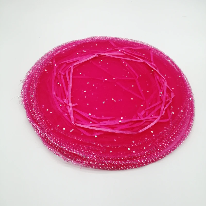 8 Colors Round Organza Sachet Bag Gift Bags 50pcs/lot Small Bags for Jewelry Packing Bag Gift Packaging Display Storage Pouches