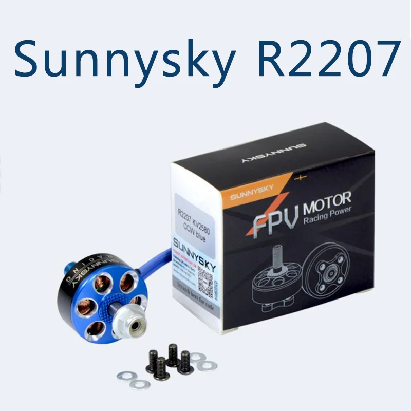 Sunnysky R2207 2207 Brushless Motor 2580KV 1800KV For RC Drone FPV Racing Multi Rotor DIY Frame Spare Parts Accs