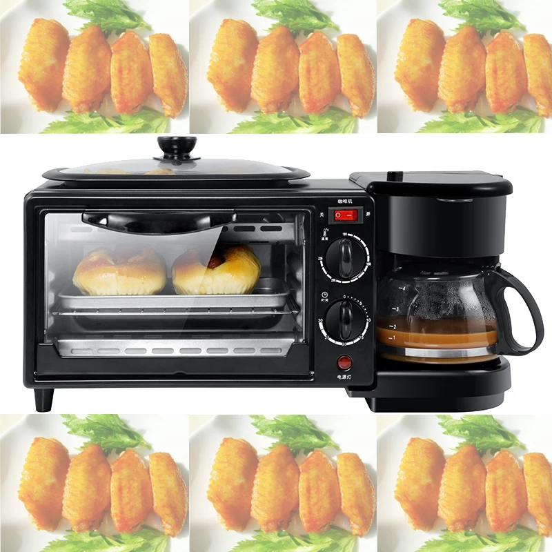 

Multi functional cooking and baking home 3 in 1 breakfast makers machine