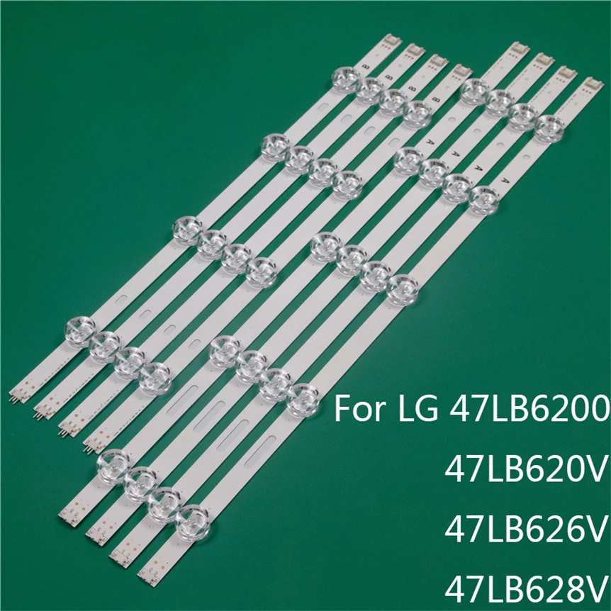 LED TV Illumination Part Replacement For LG 47LB6200 47LB620V 47LB626V 47LB628V LED Bar Backlight Strip Line Ruler DRT3.0 47 A B