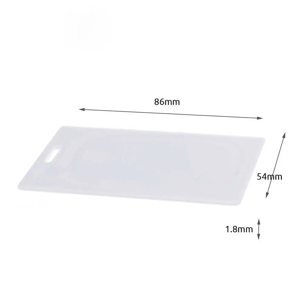 50pcs ID Card EM/TK4100 Smart Chip 1.8MM 125Khz Authorized Read-Only Badge Blank ID Key Tag Time Attendance Access Control Card