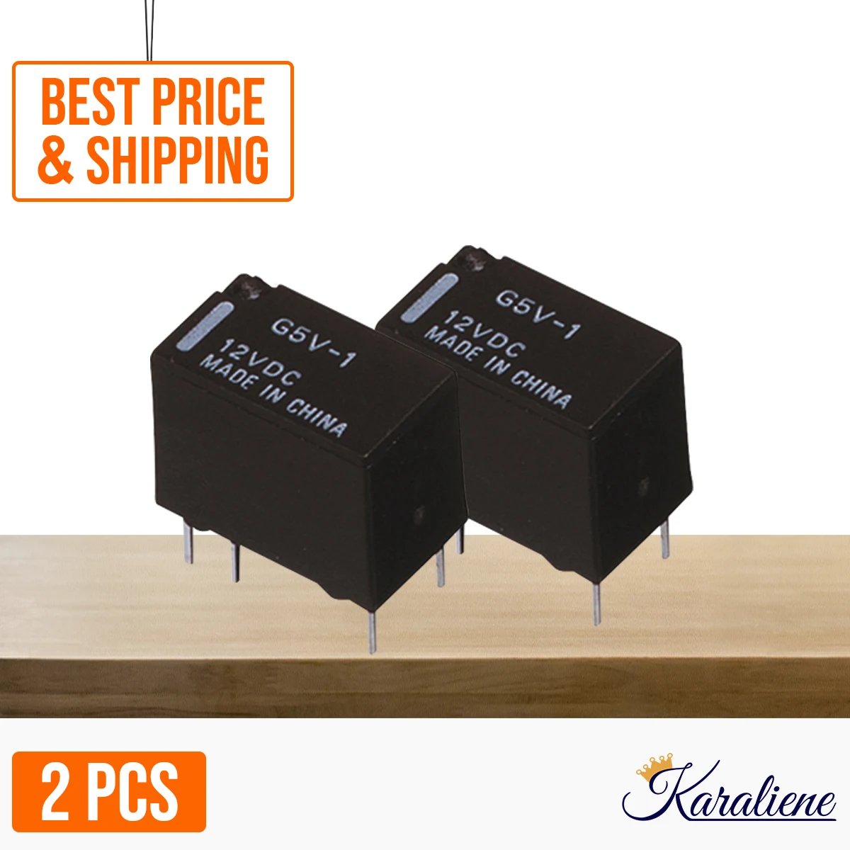 2PCS TR5V-L-S-Z TR5V-L-12VDC-S-Z  TR5V-L-24VDC-S-Z G5V-1-DC12V TR5V-L-05VDC-S-Z 1 FORM C 2A 6Pin PCB Type Signal  Relay