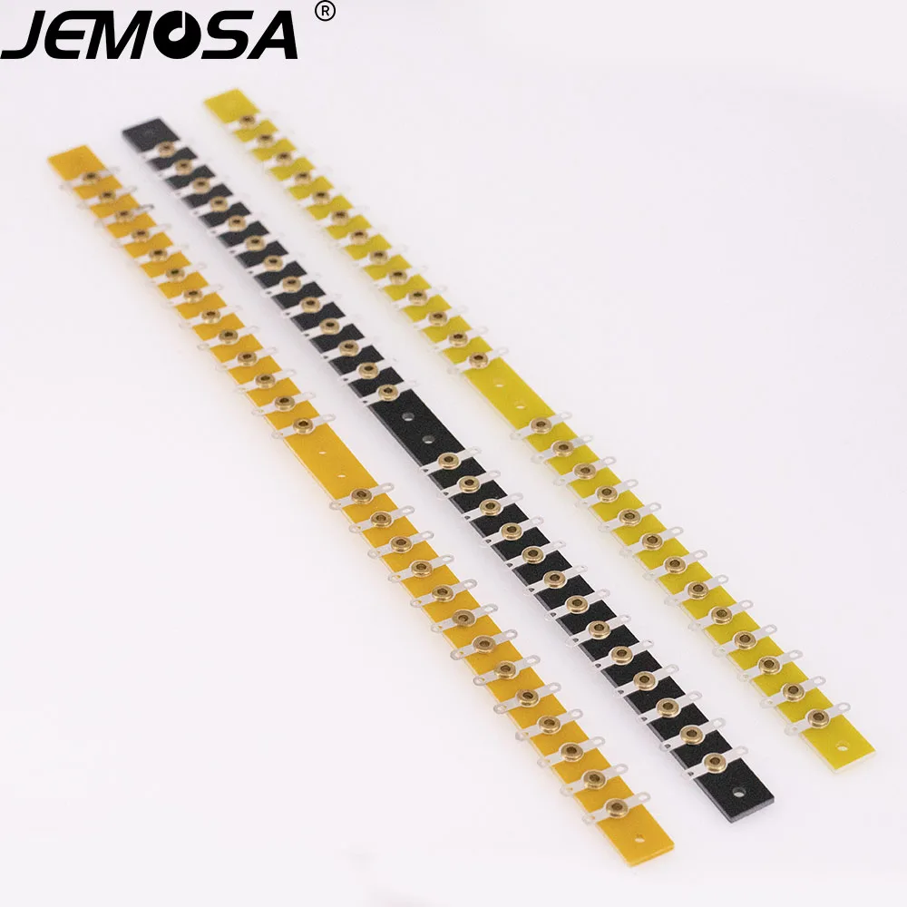 2 szt. Projekt DIY Audio Tag Strip Tablica z znacznikami Tablica wieżyczkowa Terminal Tablica z końcówkami do Vintage wzmacniacz lampowy Dwugłowicowy lutowanie