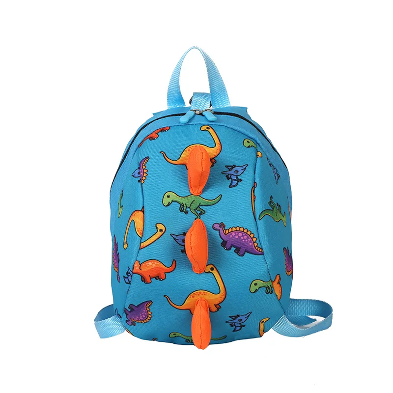 3-6T Dinosaur Design Anti-lost Backpack With A Leash For Kids School Backpack Kindergarten Children's Backpack For Baby