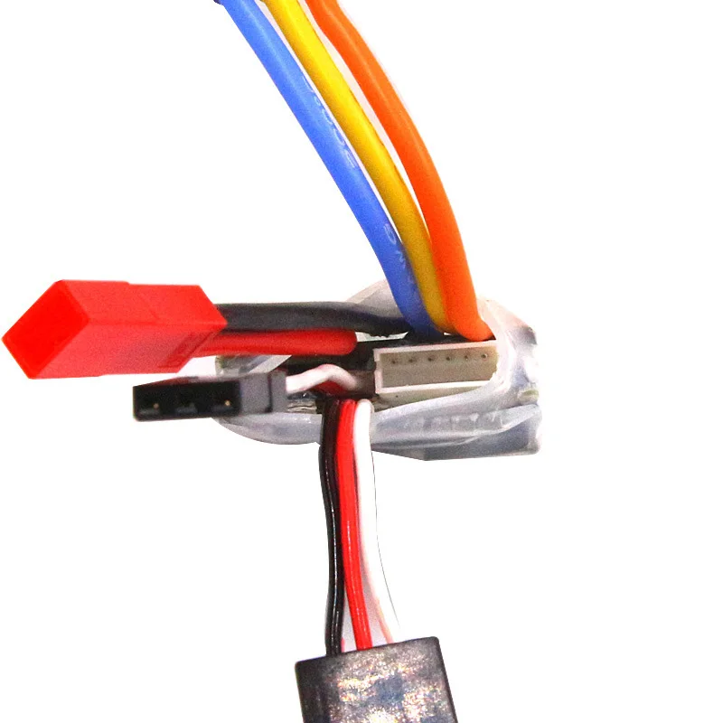 Motore Inrunner brushless con sensore Leopard 1625 4300KV con combo ESC con sensore 45A con telecomando per auto RC 1/24 1/28