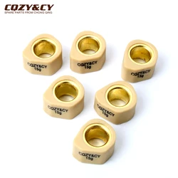 6pc Racing Roller Set / Variator Weights 20x15mm 8g 10g 13g 15g 19g For Peugeot SV125 Keeway F-ACT 125 Beta Eikon 125cc 150cc