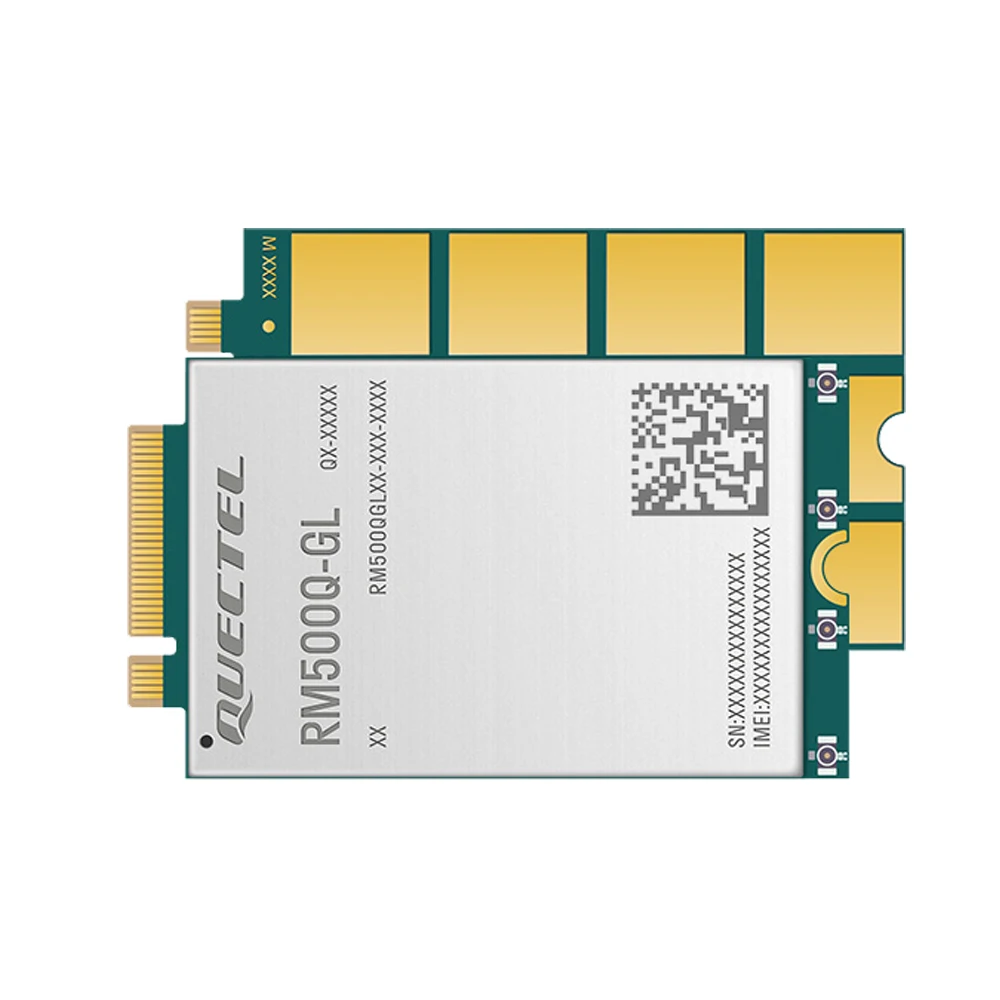RM500Q-GL 5G Sub-6 GHz 100M Cat 16 Module Optimized for IoT/eMBB Applications With M.2 Form Factor for Global (US Excluded)