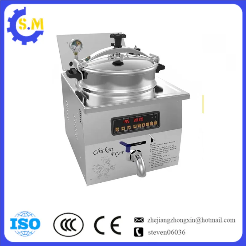 

commercial chicken industrial deep pressure fryer chicken express able Top Electric Pressure Fryer