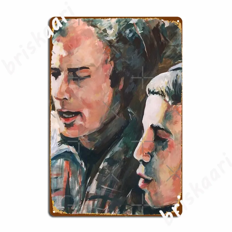 Simon Garfunkel Metal Signs Cinema Kitchen Club Bar Funny Plaques Tin sign Posters