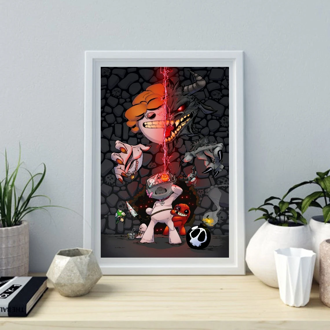 ملصق لعبة تجليد إسحاق ولادة جديدة لتزيين المنزل طلاء جدران (بدون إطار) #6