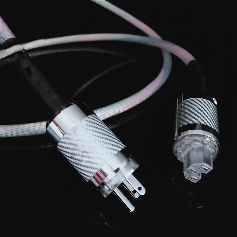 Nordost Valhalla power line HIFI POWER CABLE 7N OFC Power Cord with US Plug Amplifier CD, Decoder, Power Wire