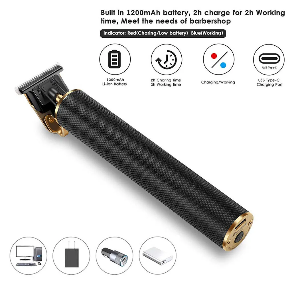 Профессиональные Т-образные машинки для стрижки, триммер электрический Pro Li, T-образный триммер для стрижки лезвий, аккумуляторный, професси...