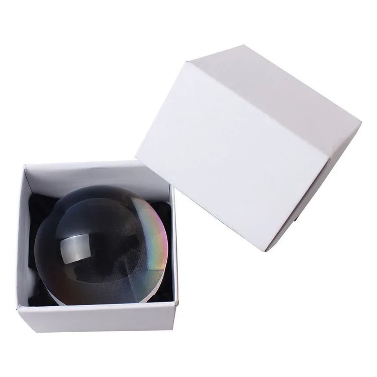 Desktop Paperweight 5X Reading Magnifier Magnifying Glass 95Mm Spherical Jewelry Loupe Lens Decoration Appreciation Crafts