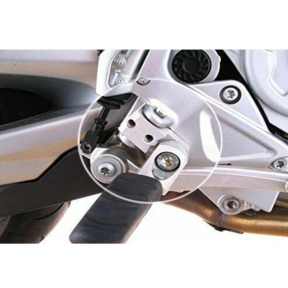 Motorista ajustável para os pés, Redução do passageiro, BMW R1150RT R1100RT R1150R Rockster R 1150 RT R 1100 RT, Novo