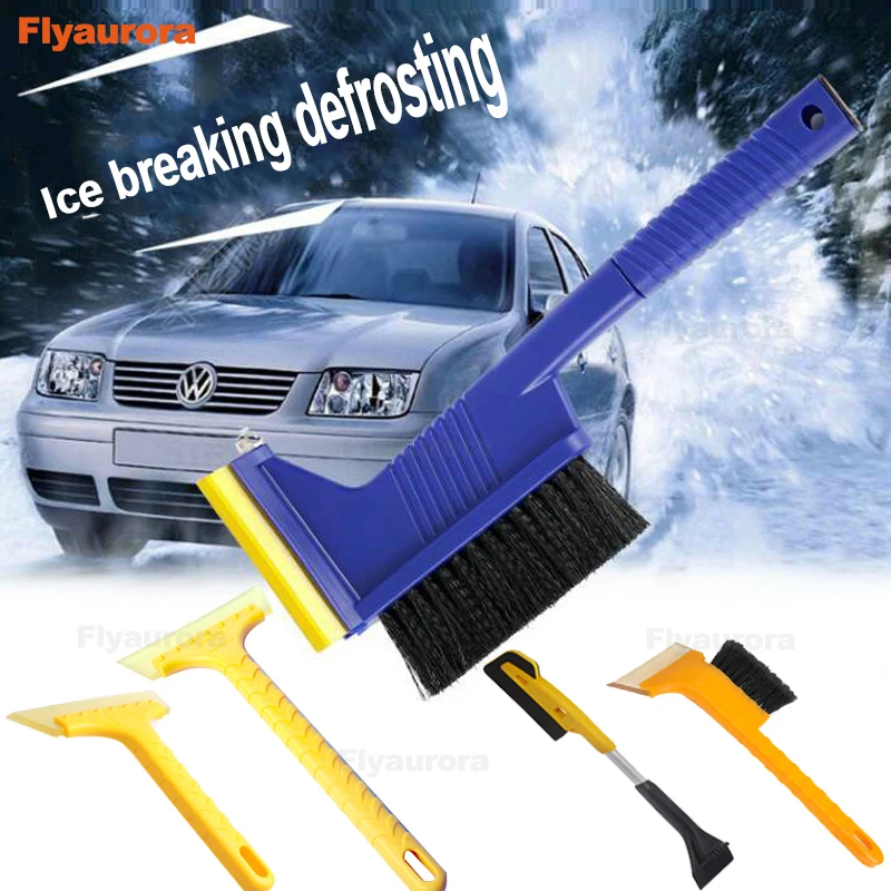 Ice Shovel Vehicle Car Windshield Snow Shovel Winter Auto vehicle Snow Ice Scraper Snowbrush Shovel Removal Brush Winter Tool