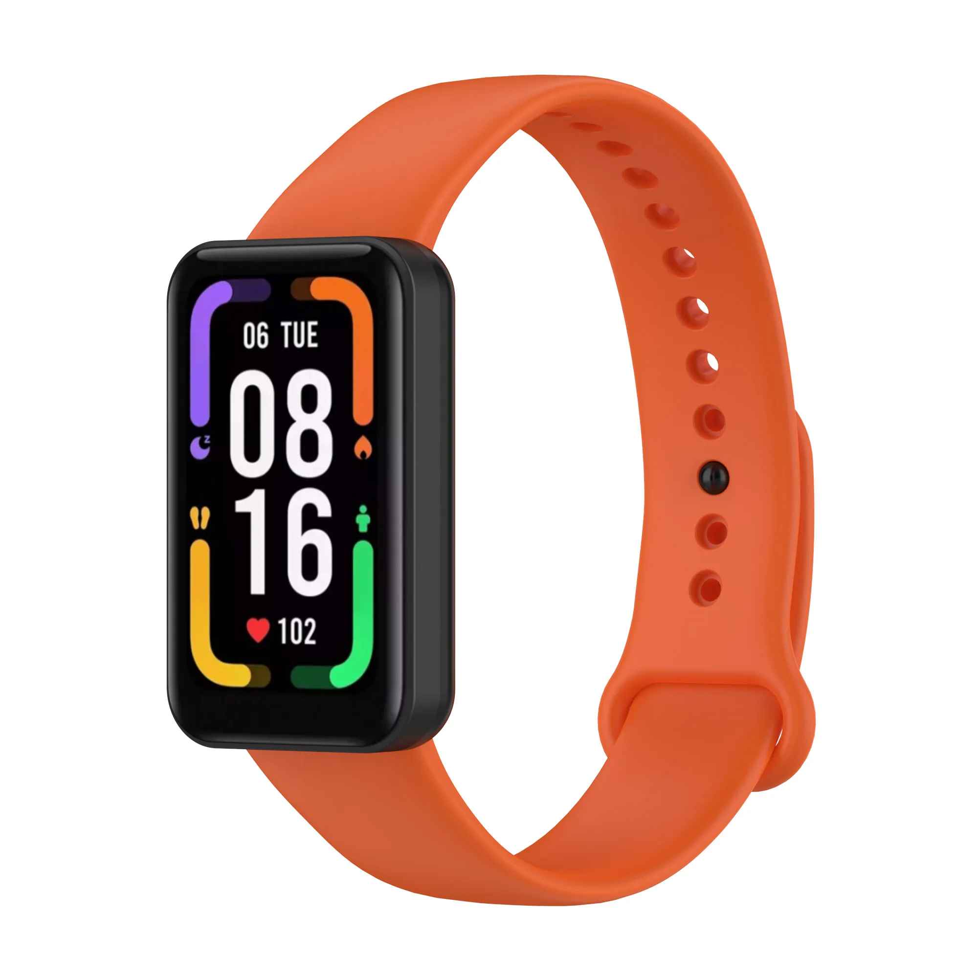 Para redmi banda inteligente pro pulseira de substituição pulseira de silicone macio para xiaomi redmi banda pro esporte banda pulseira de pulso correa