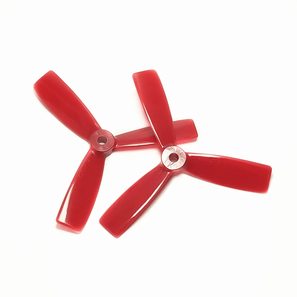 Hélice de 3 cuchillas 4045 V2 Bullnose CW CCW para cuadricóptero, piezas de Dron de carreras, FreeStyle, FPV, 2 pares